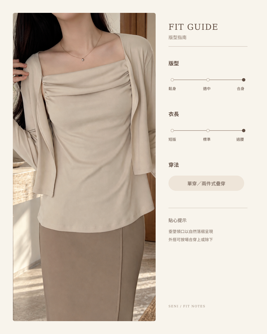 260928 FIT GUIDE 版型指南